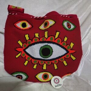 Wayuu Evil Eye Pattern Women's Bag